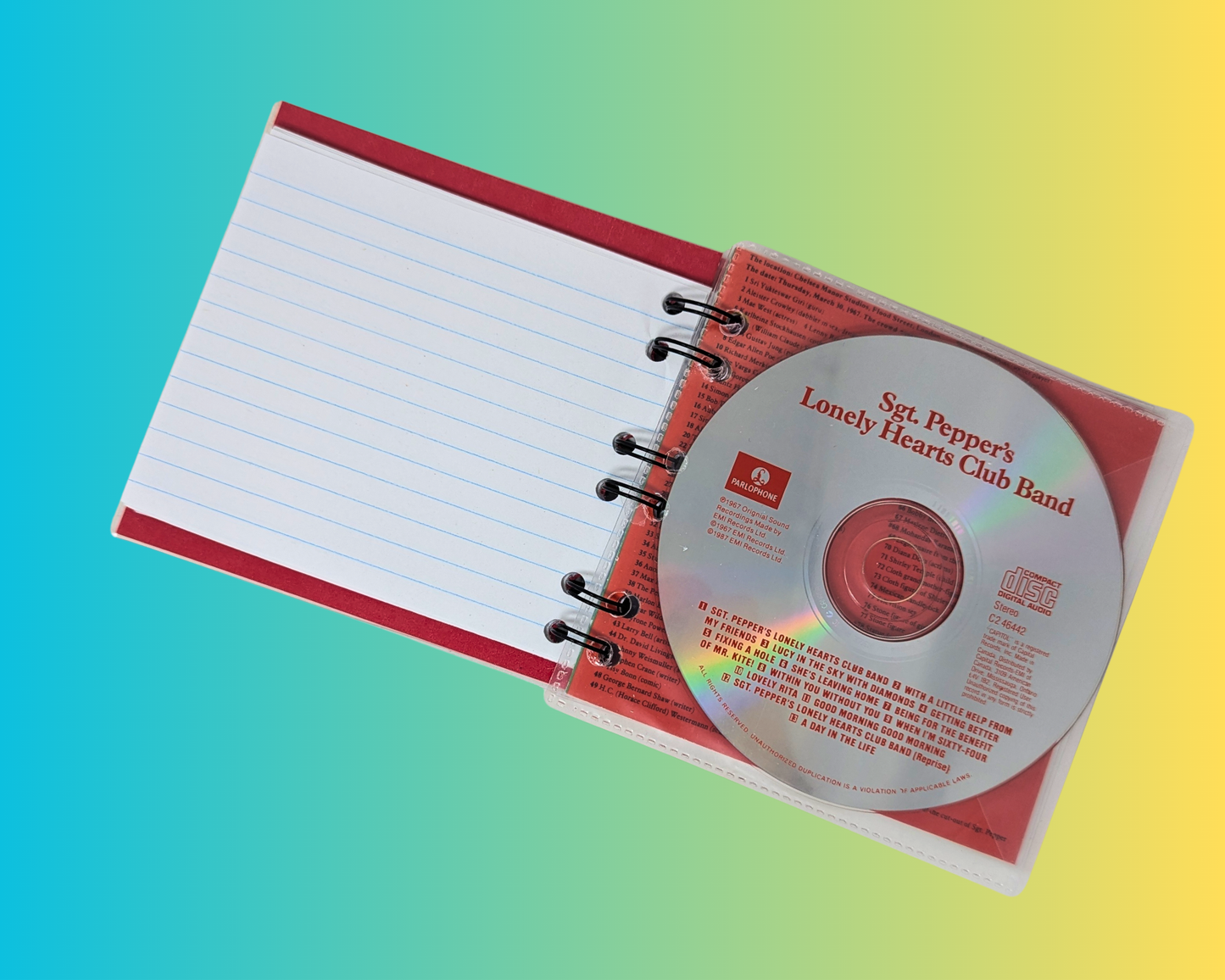 Carnet CD The Beatles, Sgt. Peppers Lonely Hearts Club Band