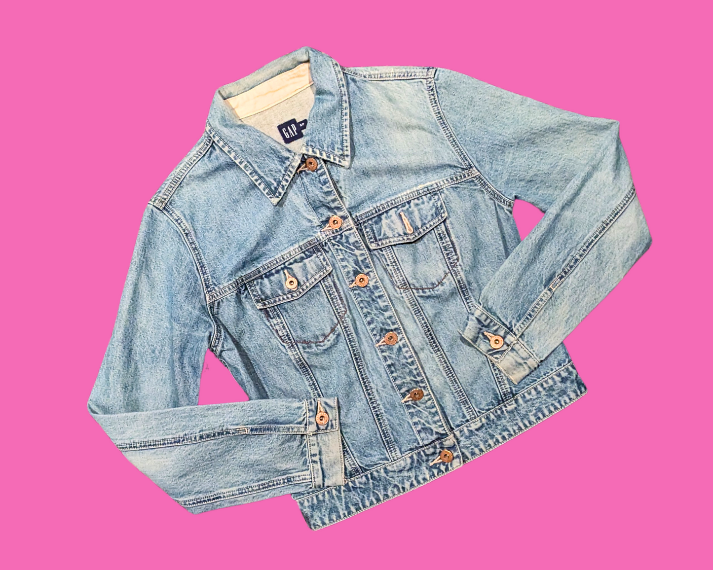 Handmade, Upcycled Stefon, Saturday Night Live Denim Jacket Size S for Women