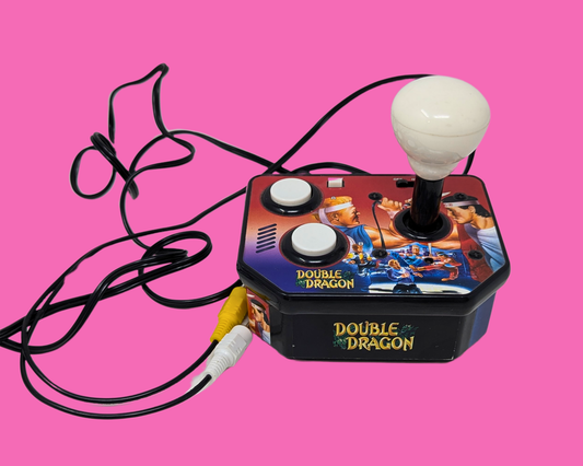 Console de jeux vidéo d'arcade MSI Double Dragon Plug &amp; Play vintage des années 1980 - Testée et fonctionnelle