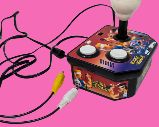 Console de jeux vidéo d'arcade MSI Double Dragon Plug &amp; Play vintage des années 1980 - Testée et fonctionnelle