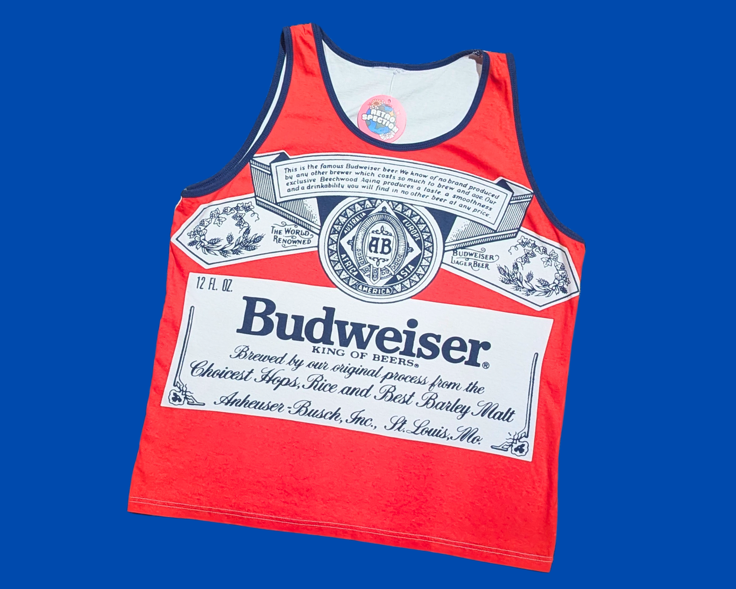 Y2K Budweiser Tank Top Size M