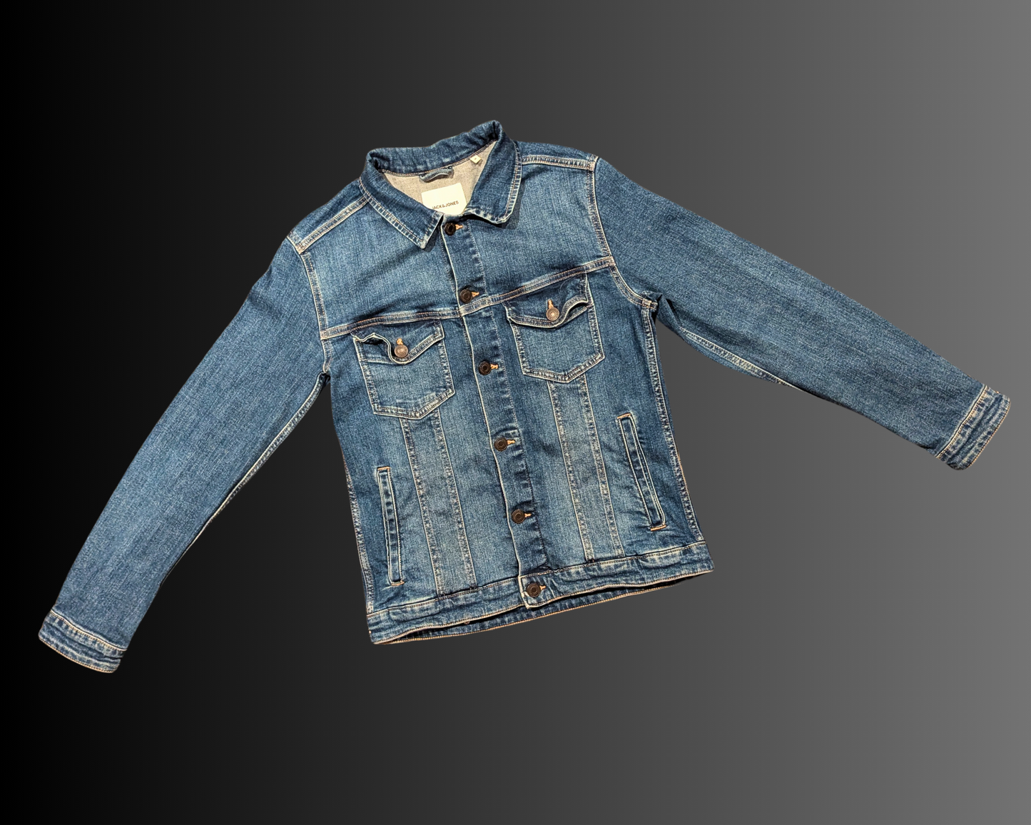 Handmade, Upcycled The Exorcist Denim Jacket Size M