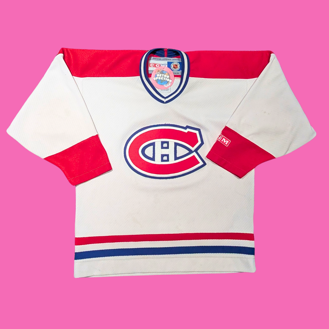 CCM Montreal Canadians Jersey Size L-XL for Kids