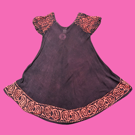 Vintage 1990's Black, Witchy Vibes Dress Size M-L