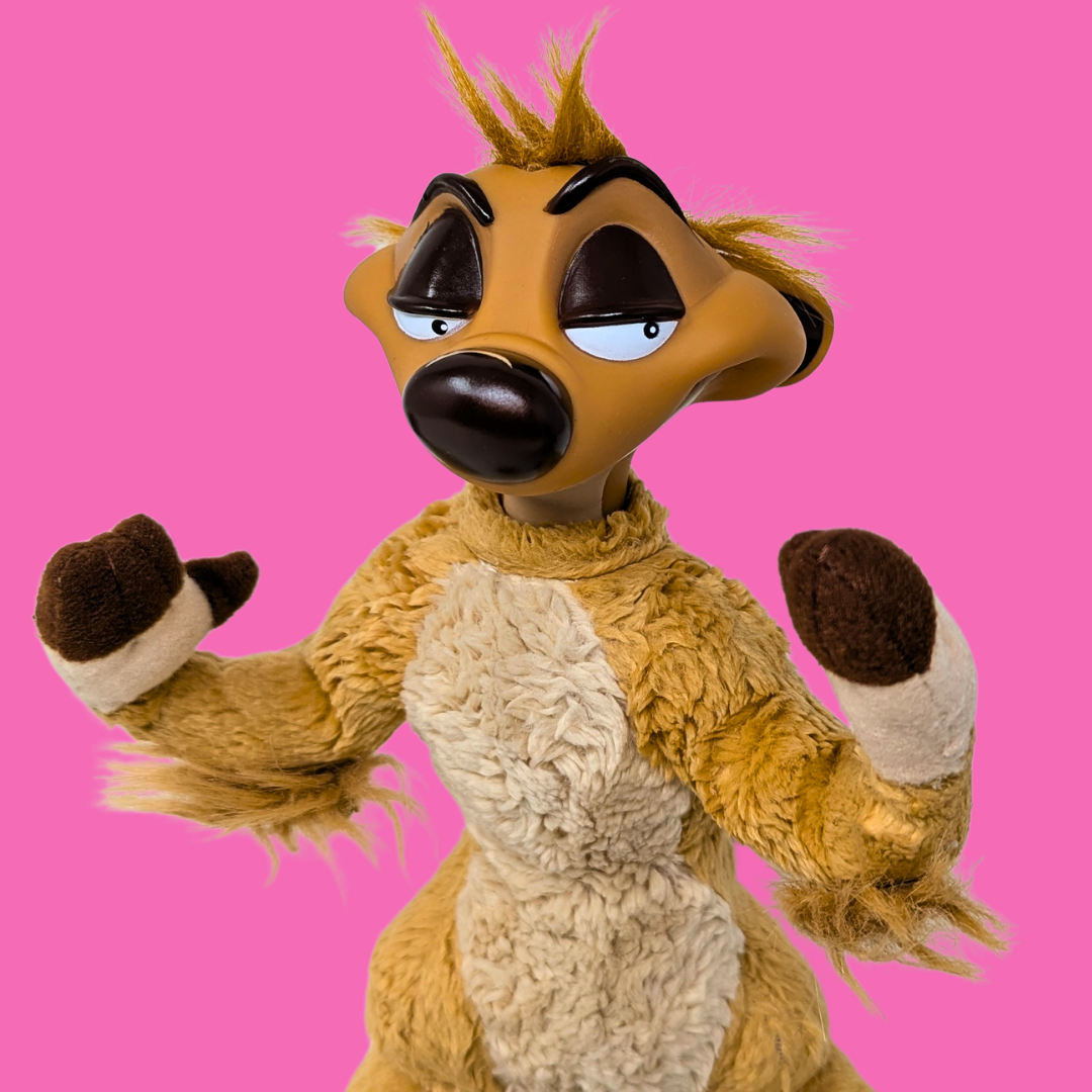 Vintage 1994 Timon, The Lion King Plushie