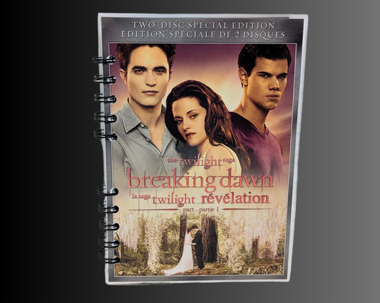Twilight Breaking Dawn DVD Movie Notebook