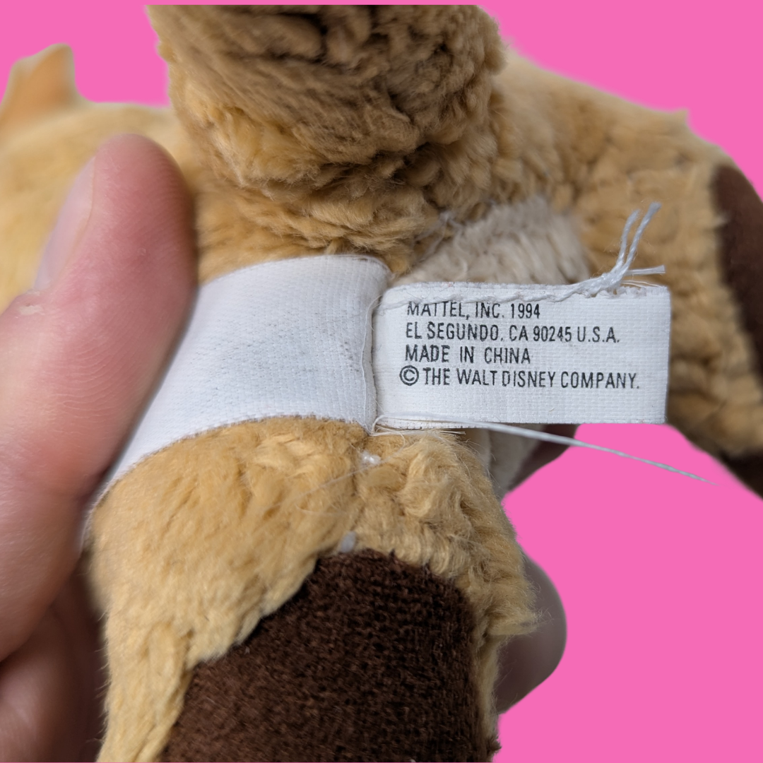 Vintage 1994 Timon, The Lion King Plushie