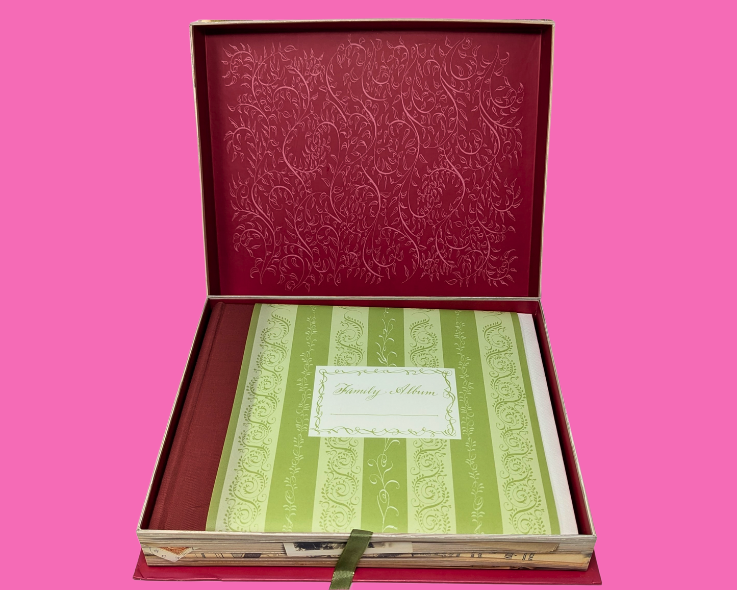 Boxed Scrapbook With it's Storage Box
