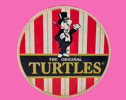 Boîte de chocolats Tortues vintage des années 1990