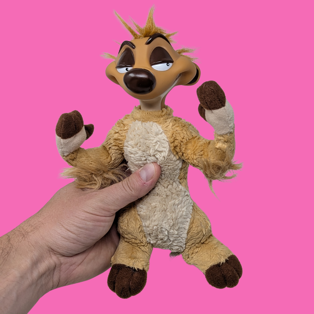 Vintage 1994 Timon, The Lion King Plushie