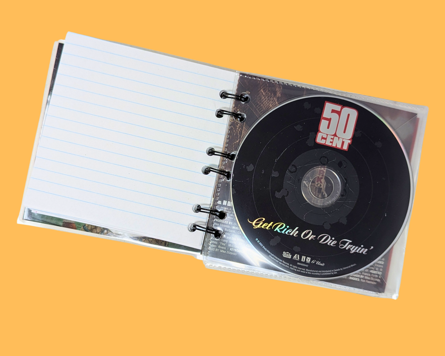 50 Cent, Devenez riche ou mourez en essayant le carnet CD