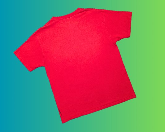 T-shirt vintage rouge Slush Puppie des années 1990, taille L
