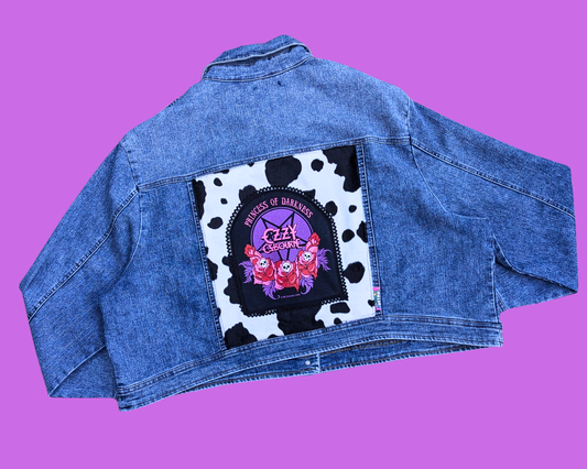 Veste Ozzy Ozbourne, Princesse des Ténèbres, fabriquée à la main et recyclée, taille 4XL