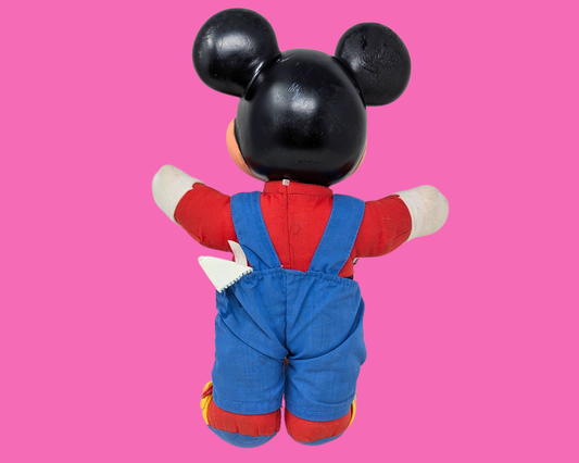 Poupée Mickey Mouse vintage des années 1980