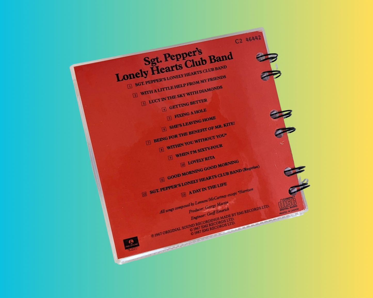 Carnet CD The Beatles, Sgt. Peppers Lonely Hearts Club Band
