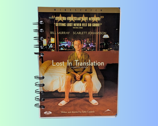 Lost in Translation DVD Movie Notebook