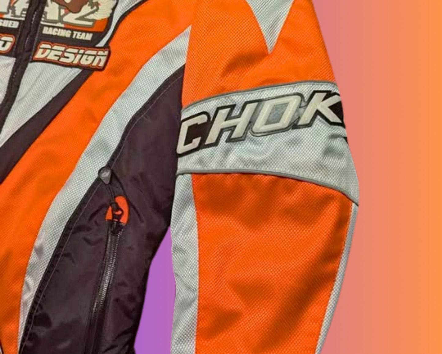 Y2K The Looney Tunes The Devil of Tazmania Motorcycle Jacket Size XS