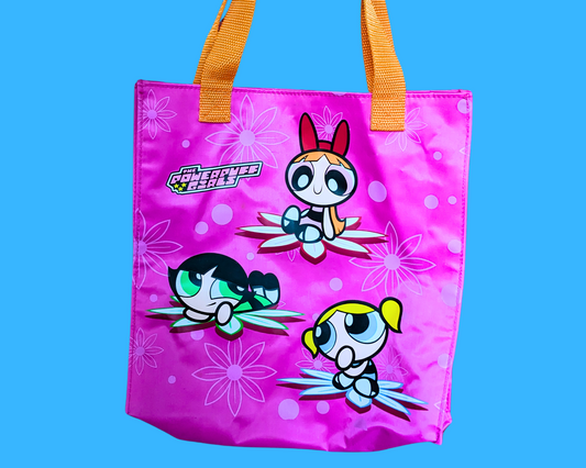 Robe drap de lit vintage Powerpuff Girls des années 2000, fabriquée à la main et recyclée, taille L à XL