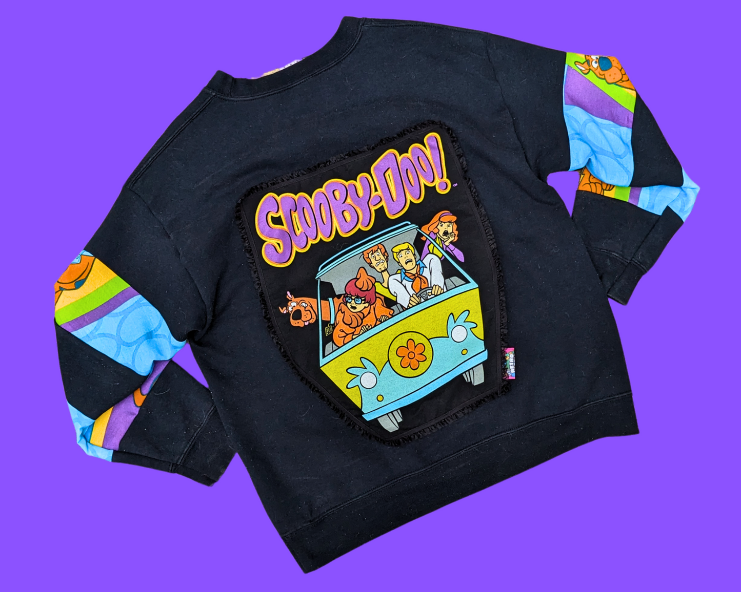 Upcycled Scooby-Doo Crewneck Size M