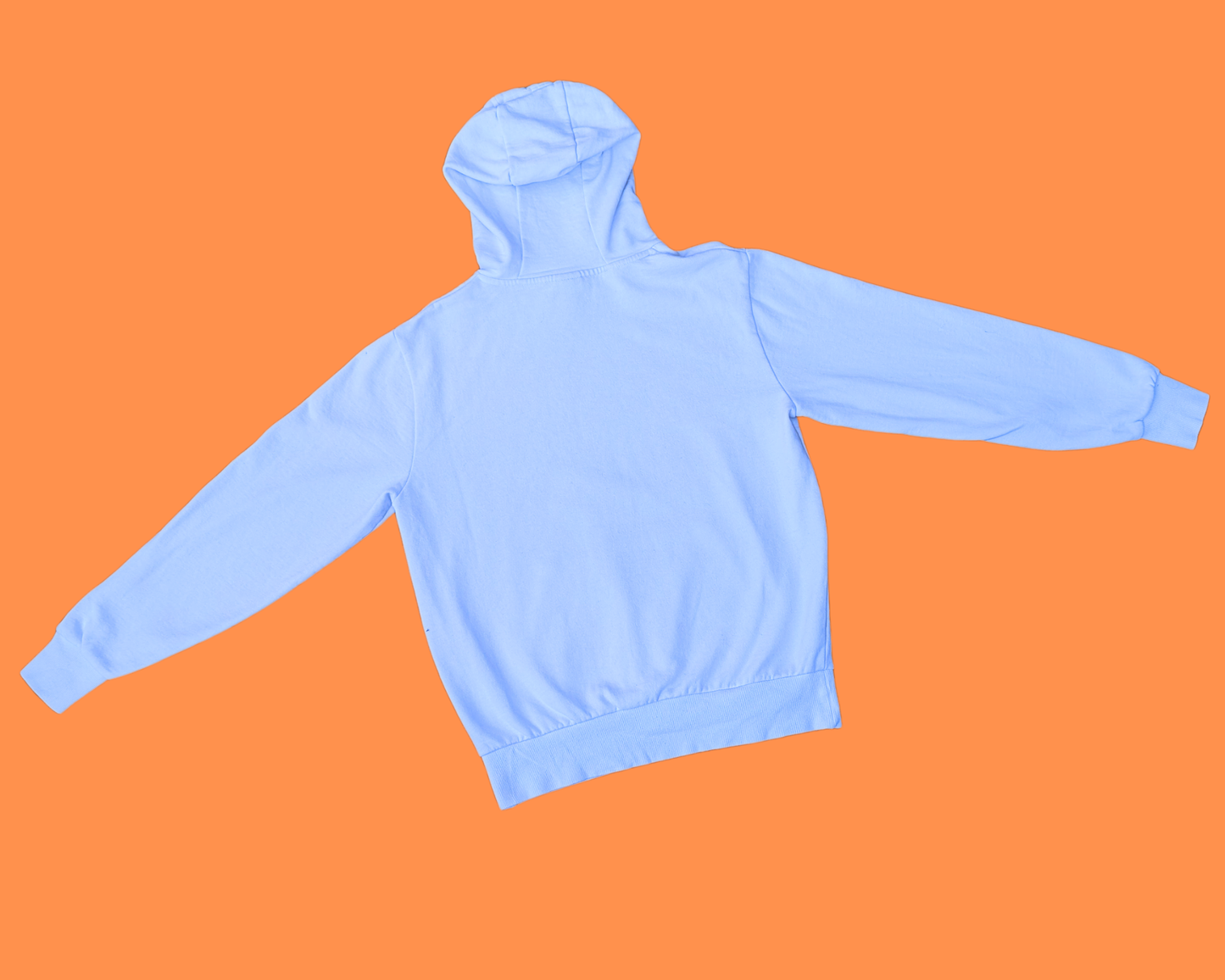 Y2K Ellesse White Sweater with Hoodie Size L