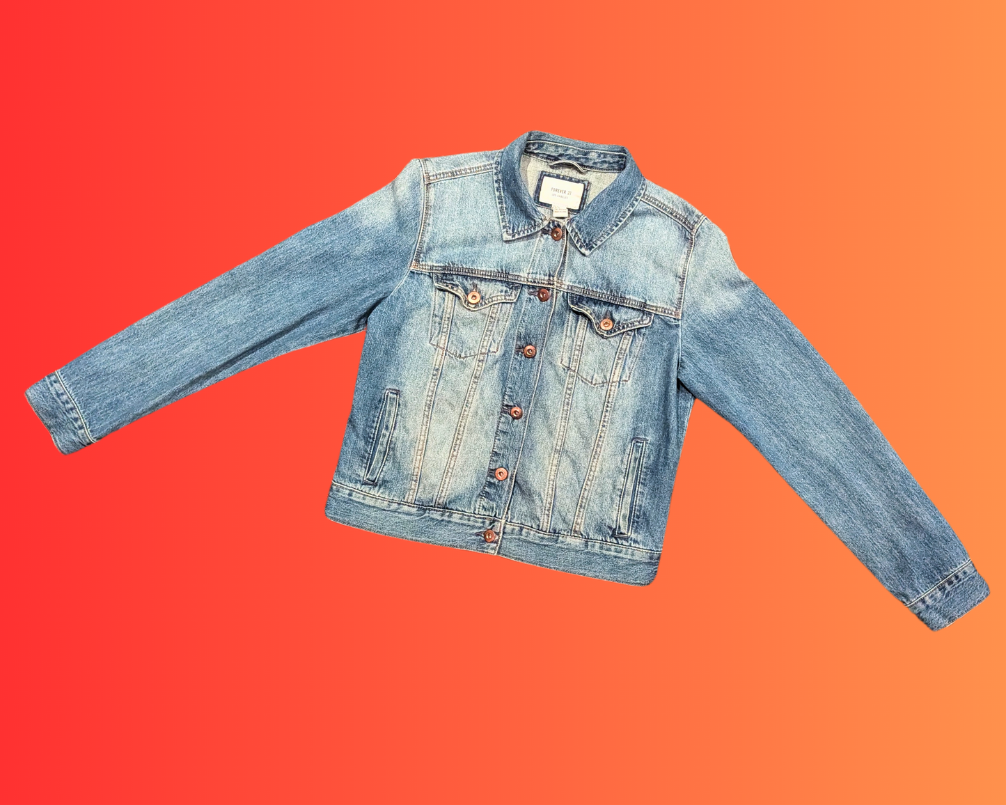 Handmade, Upcycled Teenage Mutant Ninja Turtles Denim Jacket Size M