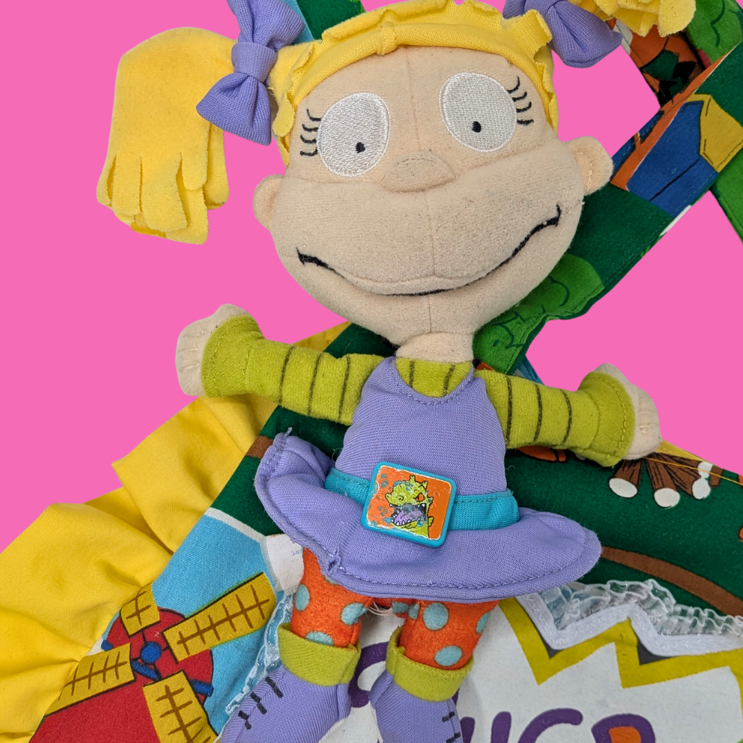 Handmade, Upcycled Rugrats Tote Bag
