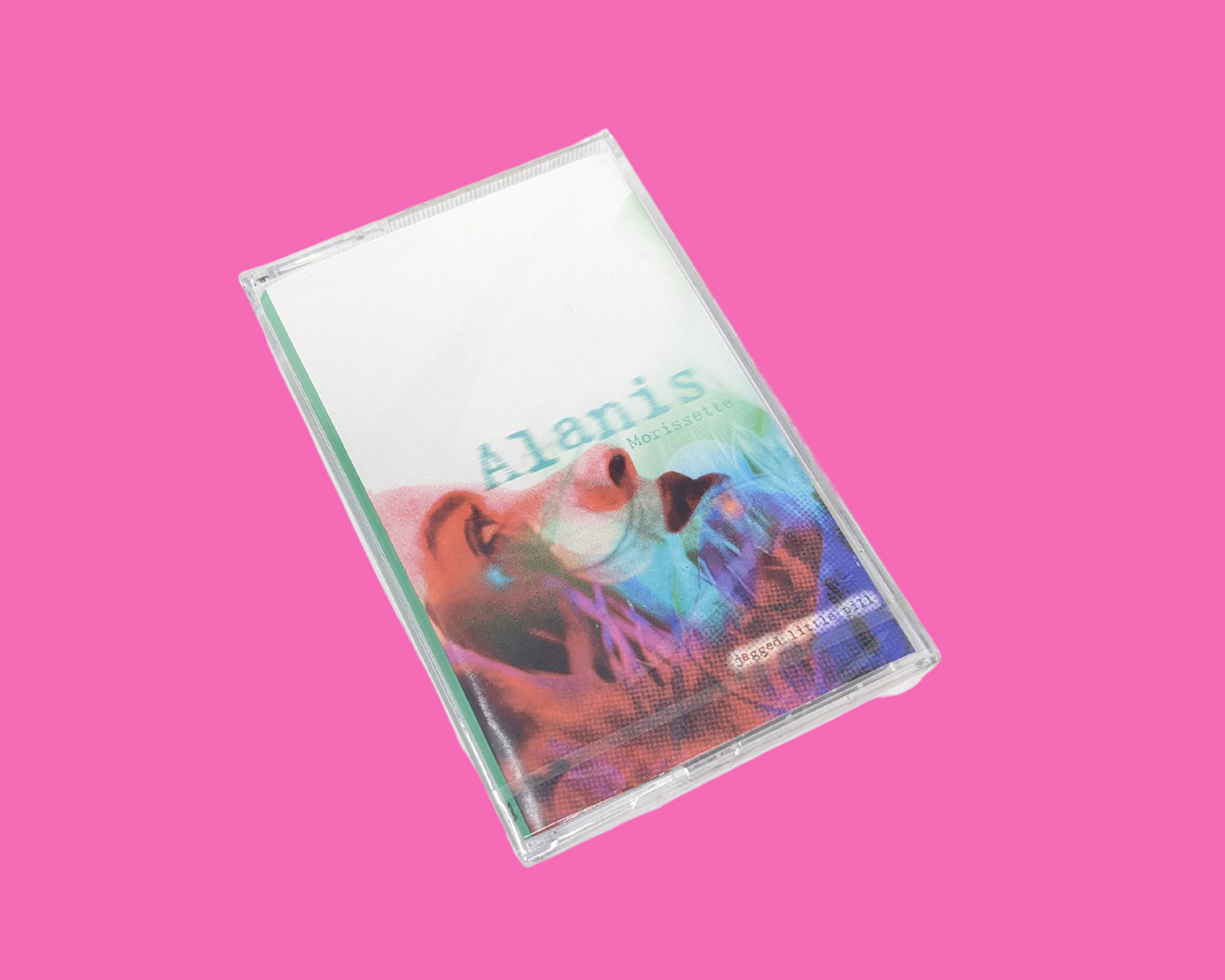 Alanis Morissette Jagged Little Pill Sealed Cassette Tape et Jagged Little Pill Live Handmade VHS Movie Notebook