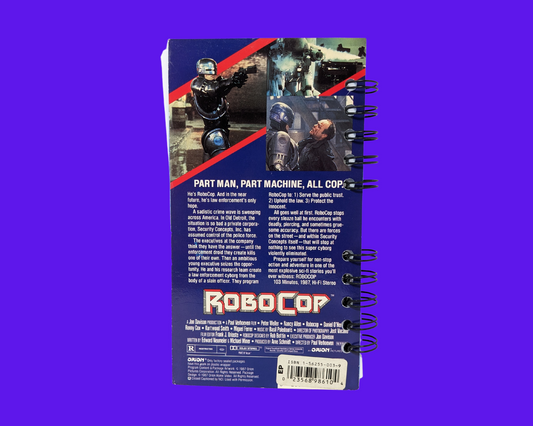 Cahier de film VHS Robo Cop