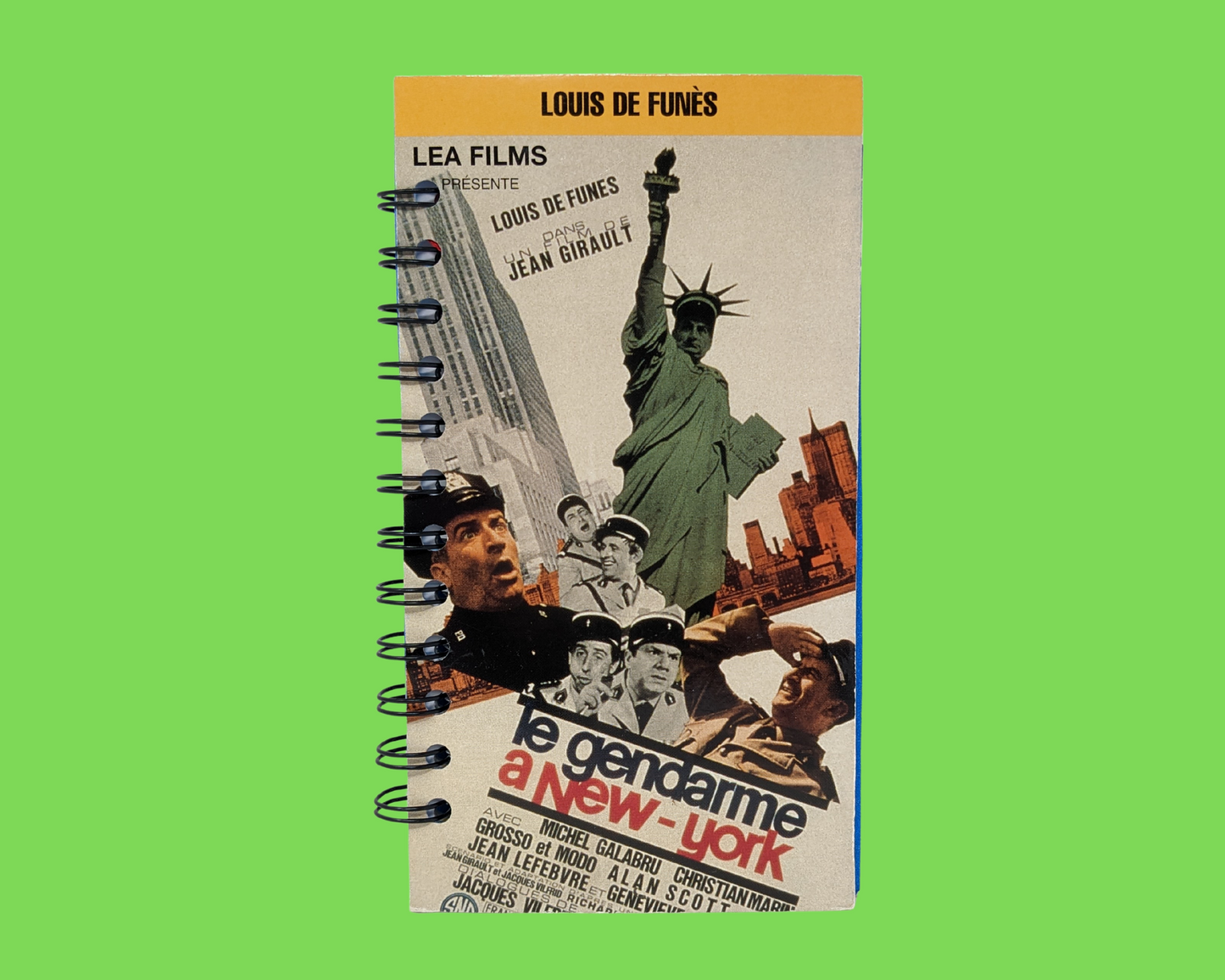 Carnet de film VHS Le Gendarme à New York
