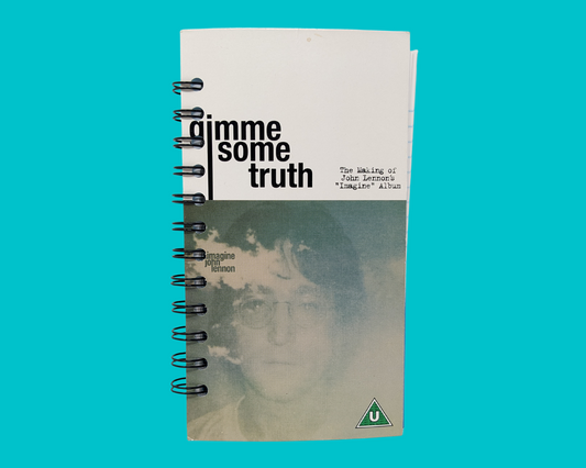 Gimme Some Truth, The Making of John Lennon's Imagine Album VHS Movie Notebook