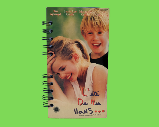 My Girl VHS Movie Notebook