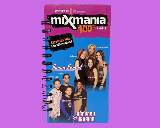 Mixmania 100% Inédit VHS Movie Notebook