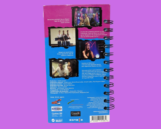 Cahier de film VHS Mixmania 100% Inédit
