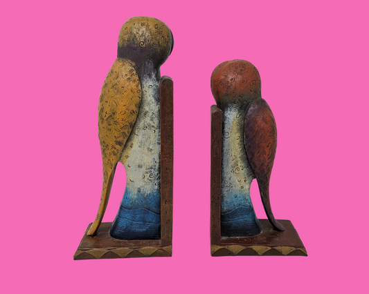 Beautiful Set of Owl Bookends