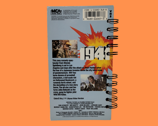 Cahier de film VHS de 1941