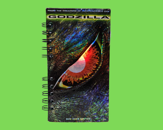 Godzilla VHS Movie Notebook