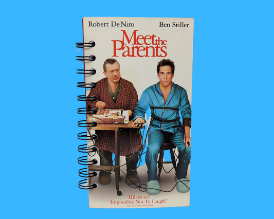 Meet The Parents VHS Movie Notebook