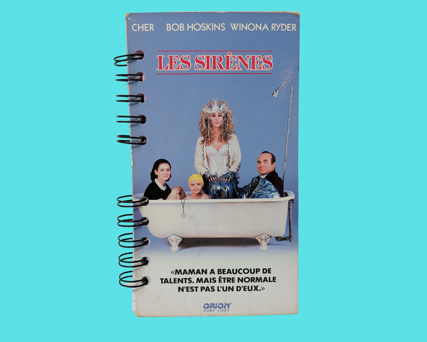 Carnet de Film VHS Version Française Sirènes