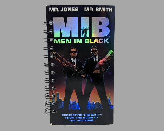 Men In Black VHS Movie Notebook