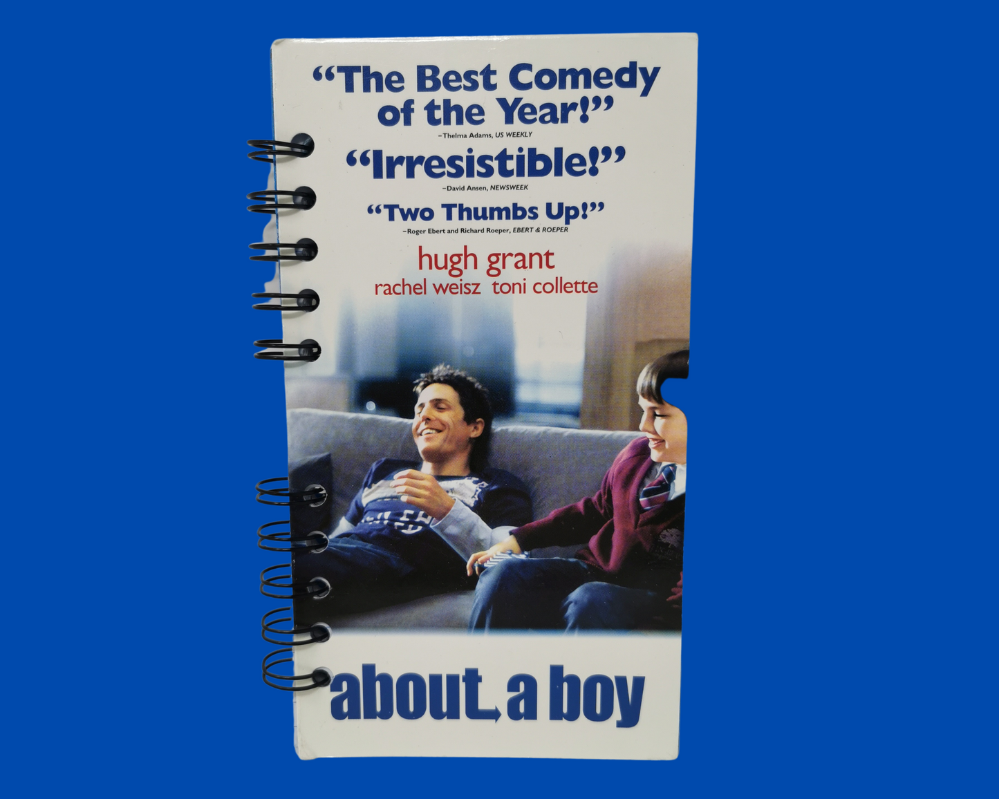 About A Boy VHS Movie Notebook