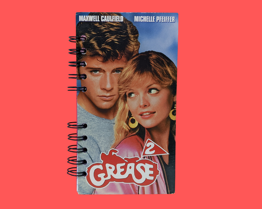 Cahier de film VHS Grease 2