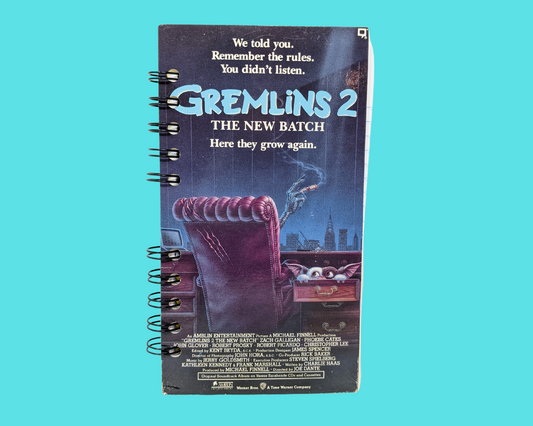 Gremlins 2 VHS Movie Notebook
