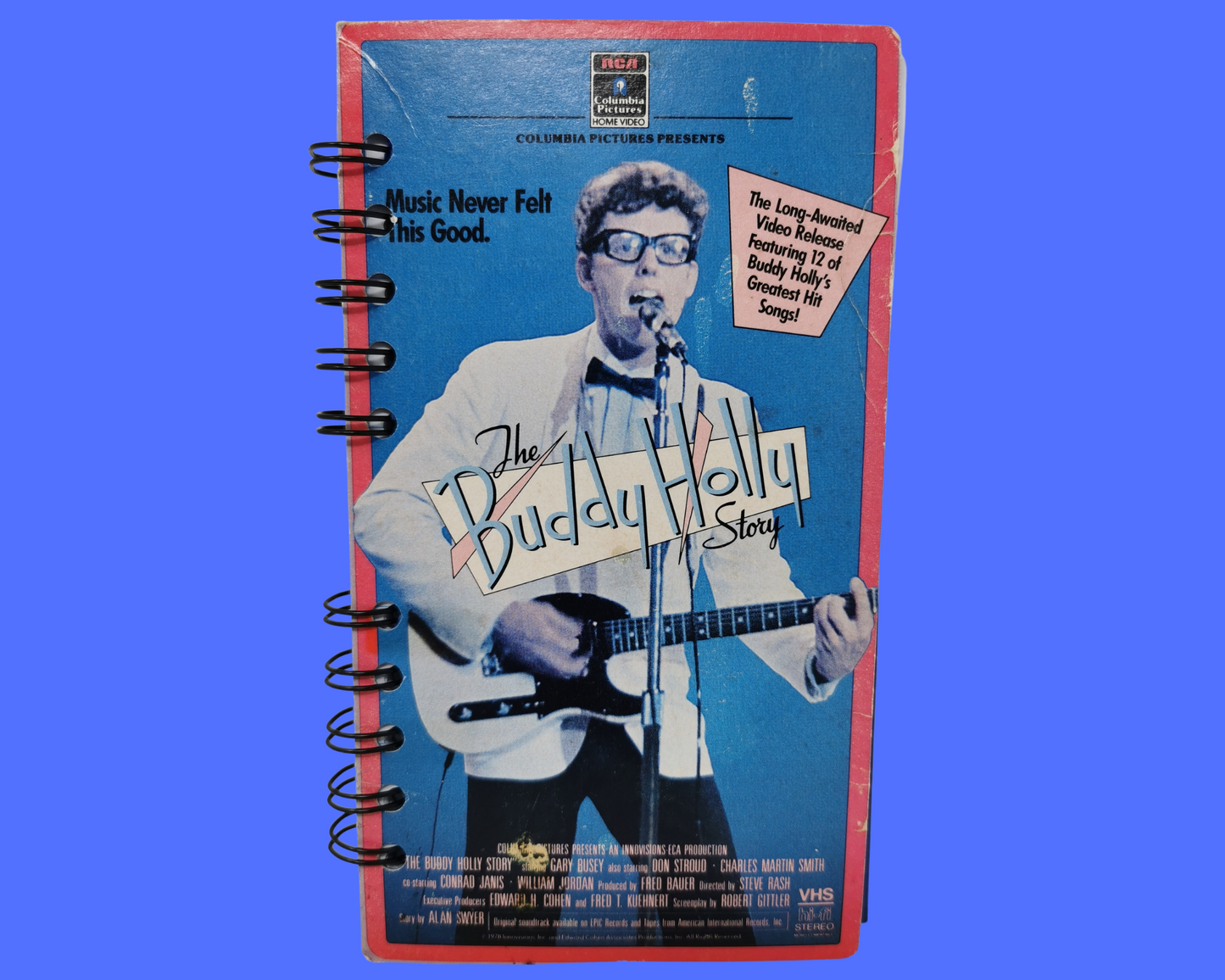Cahier de film VHS The Buddy Holly Story