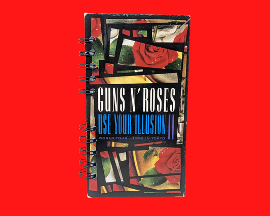 Guns N' Roses Use Your Illusion II VHS Movie Notebook