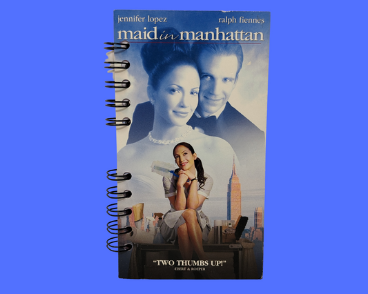 Maid in Manhattan VHS Movie Notebook