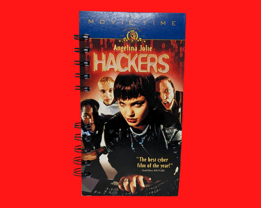 Hackers VHS Movie Notebook
