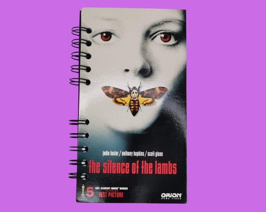 The Silence of the Lambs VHS Movie Notebook