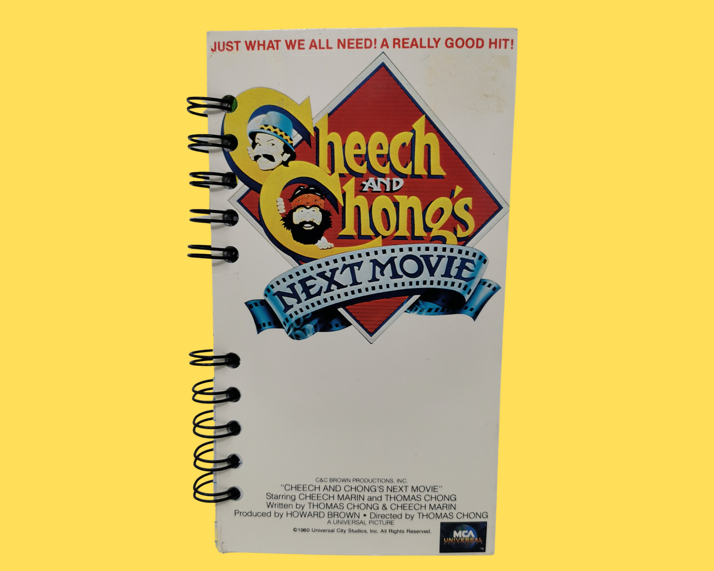 Cheech and Chong's Next Movie VHS Movie Notebook