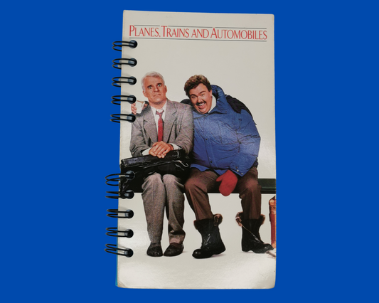 Planes, Trains and Automobiles VHS Movie Notebook