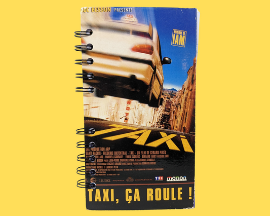 Taxi, Ça Roule VHS Movie Notebook